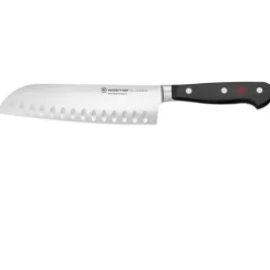 Wüsthof Classic Santoku mes met kuiltjes 17 cm messenstaal