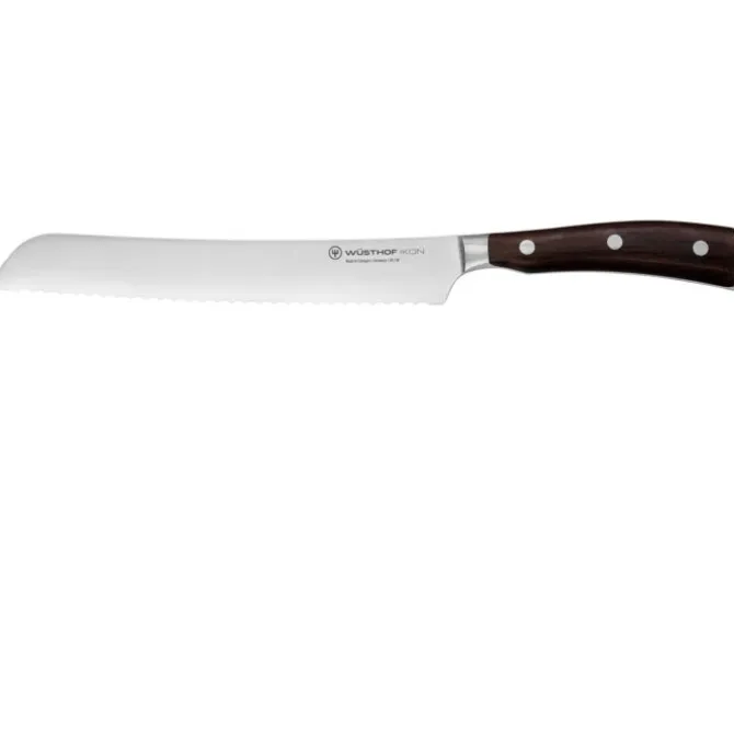 Wüsthof Ikon broodmes 20 cm messenstaal