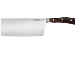 Wüsthof Ikon Chinees koksmes 18 cm messenstaal hout