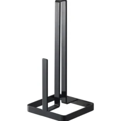 Yamazaki Tower keukenrolhouder staal zwart