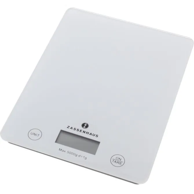 Zassenhaus Balance keukenweegschaal 5 kg zwart