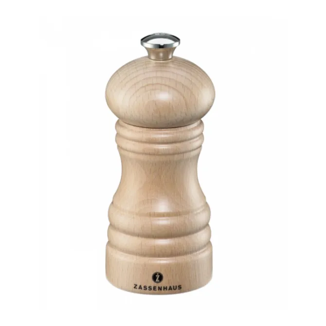 Zassenhaus Berlin Natur zoutmolen 12 cm hout blank