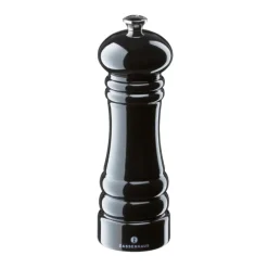 Zassenhaus Berlin zoutmolen 18 cm hout glanzend zwart