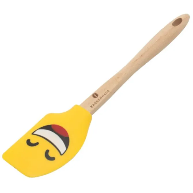 Zassenhaus Laugh spatel 30 cm silicone geel