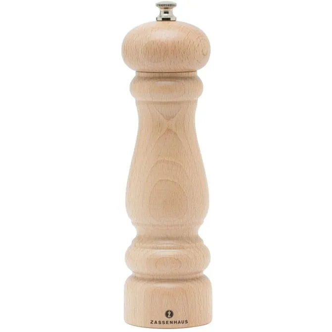 Zassenhaus Potsdam pepermolen 20 cm hout lichtbruin