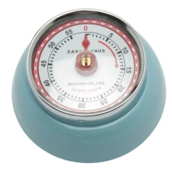 Zassenhaus Timer Speed kookwekker 7 cm metaal lichtblauw