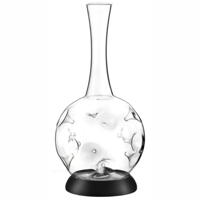 Zieher Eddy decanteerkaraf met siliconen voet 2,3 liter glas