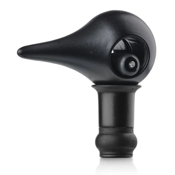 Zone Denmark Bird wijnstop 6,4 cm kunststof zwart