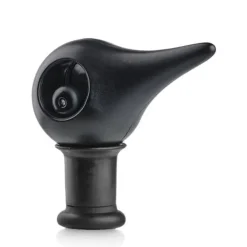Zone Denmark Bird wijnstop 6,4 cm kunststof zwart