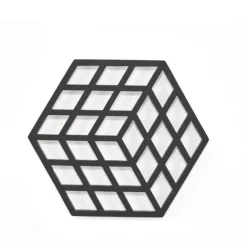 Zone Denmark Trivet Cube onderzetter silicone black