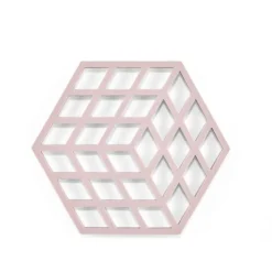 Zone Denmark Trivet Cube onderzetter silicone rose