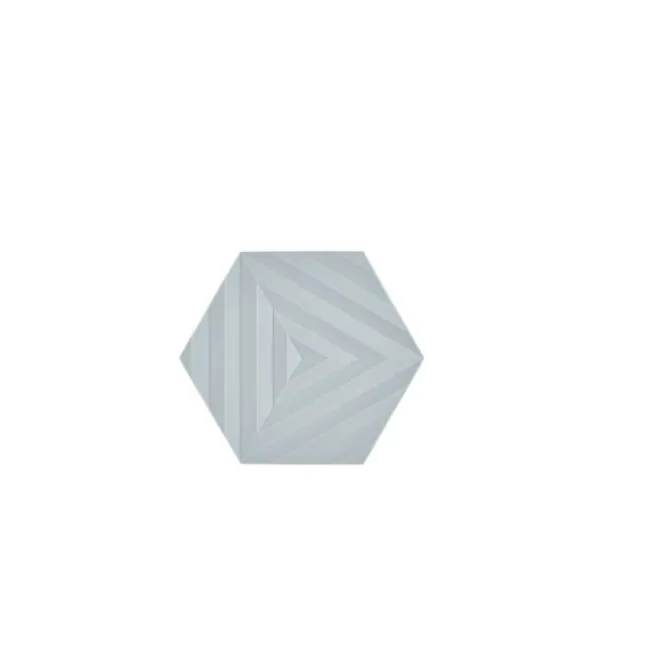 Zone Denmark Trivet Fold onderzetter 16 x 14 cm silicone lichtblauw