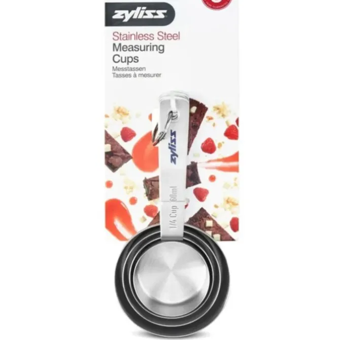 Zyliss maatcupset rvs 4-delig